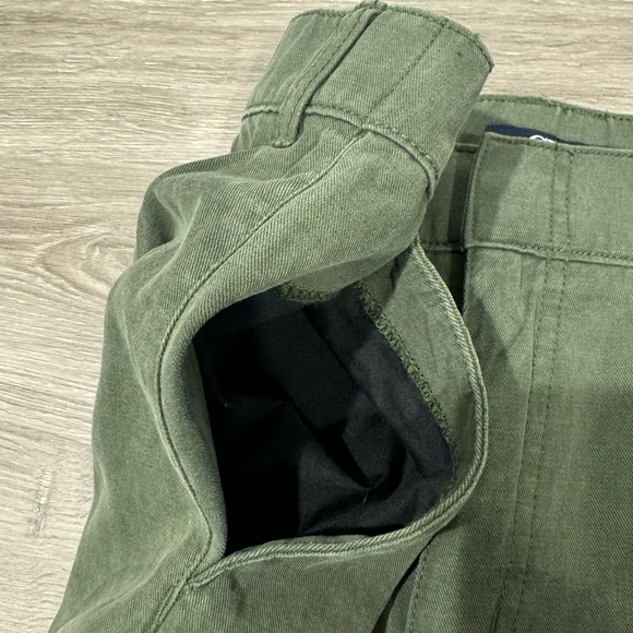 Chaps Olive Green Wide Leg Pants Size 8 - Picture 6 of 16
